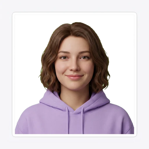 A photo, in the same likeness as the stickers